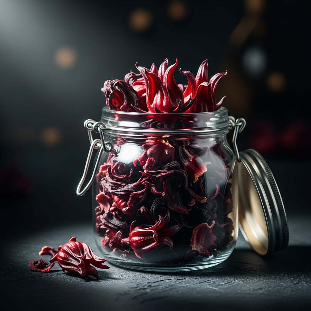 Hibiscus Sabdariffa - Egyptian Dried Flowers